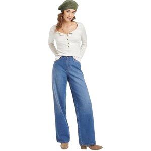 High-Rise Wide-Leg Jeans Universal Thread Size 12 Reg New with Tags